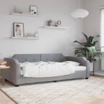 P&auml;evavoodi, helehall, 100x190 cm, kangas