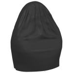 Kahekordse ripptooli kate, must, &Oslash;146 x 210 cm, 420D Oxford
