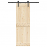 Liugukse tarvikute komplekt 152 cm terasest, must