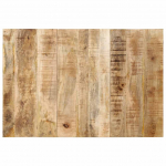 Voodipeats 120 cm T&auml;ist&ouml;&ouml;tlemata puidust mango