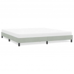 Voodiraam ilma Madratsita Helehall 180x210 cm samet