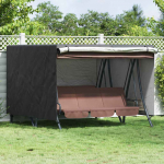 V&auml;likiige kate Must 250 x 250 x 160 cm 600D Oxford Kangas