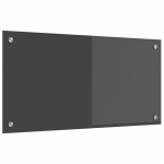 K&ouml;gi splashback tumehall 80 x 40 cm karastatud klaas