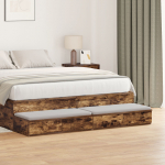 VOODI SAHTLID SUITSUTATUD TAMMEST 135X36,5X16,5 CM T&Ouml;&Ouml;DELDUD PUIDUST