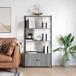 Raamatukapp Hall Sonoma 80 x 30 x 155,5 cm Tehispuit