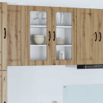 K&ouml;&ouml;gikapp riiuliga uksega k&auml;sit&ouml;&ouml;puu 80 x 31 x 80 cm tehispuit