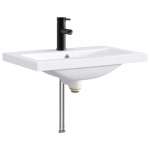Vannitoa pesu kauss Matt must 61 x 40 x 16,5 cm Metall