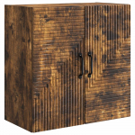 Seinale kinnitatav kapp Suitsutatud tamm 59 x 31 x 60 cm