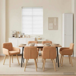 S&ouml;&ouml;gitoa Toolid 6 pcs Boucl&eacute; Beež 59 x 57 x 85 cm