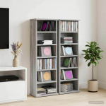 CD kapp 2 tk Hall Sonoma 60 x 17 x 92 cm Tehispuit