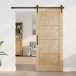 Siseuks Naturaalne 86 x 198,5 cm Vineer