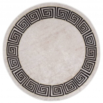 Vaip, pestav, &phi;120 cm, helebeež, libisemisvastane