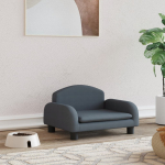 Koeravoodi, tumehall, 50x40x30 cm, kangas