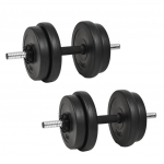Hantel koos ketastega, 40 kg