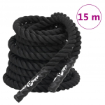 Treeningk&ouml;is, must, 15 m 11 kg, pol&uuml;ester