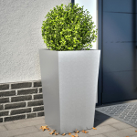 Aia taimekastid 2 tk, 45x45x75 cm, tsingitud teras