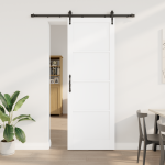 Liuguks koos varustuskomplektiga valge 83x232 cm kindla m&auml;nnipuidu