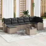 Aia diivanikomplekt padjaga 8 tk hall pol&uuml;rooster