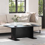 Kohvilaud must tamm 103.5 x 60 x 40 cm tehispuit