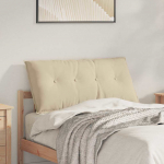 Seljatugi padi cream 100 x 50 cm mikrofiber kangas