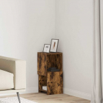 Nurgakapp suitsetatud tamm 25,5x25x55cm tehispuit