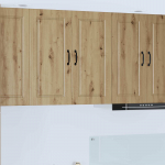 K&ouml;&ouml;gikapp riiuliga uksega k&auml;sit&ouml;&ouml;puu 80 x 31 x 80 cm tehispuit