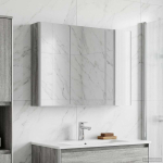 Vannitoa peeglikapp Hall Sonoma 103,5 x 15,5 x 70 cm Tehispuit