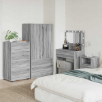 Kummut 2 tk hall sonoma 60 x 48 x 105 cm tehispuit