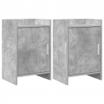 &Ouml;&ouml;kapid 2 pcs Betoonhall 40 x 30 x 60 cm Tehispuit