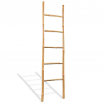 R&auml;tikukuivatusredel 5 astmega, bambus, 150 cm