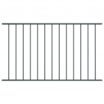 Aiapaneel, pulberv&auml;rvitud teras 1,7 x 1,25 m antratsiithall