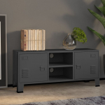 T&ouml;&ouml;stuslik telerikapp, antratsiithall, 105 x 35 x 42 cm, metall