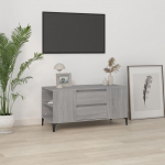 Telerikapp, hall sonoma tamm, 102 x 44,5 x 50 cm, tehispuit