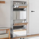 4 sahtliga kingakapp peegliga, betoonhall, 63 x 17 x 134 cm