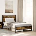 METALLIST VOODIRAAM ILMA MADRATSITA SUITSUTATUD TAMM 107X203 CM