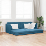 P&Otilde;RANDA DIIVANVOODI 2-IN-1 SININE 213X144X60 CM SAMET