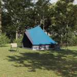 Tipi telk katusega hoiulaekaga Sinine 400 x 346 x 250 cm taft