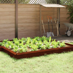 &Uuml;kssarviku aed 16 tk rooste 50 x 3,5 x 25 cm terase t&uuml;&uuml;p