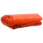 Tarpaulin 650g / m&sup2; oranž 1,5 x 2,5 m l&otilde;uend pvc kattega