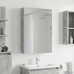 Vannitoa peeglikapp Betoonhall 40 x 10,5 x 60,5 cm Tehispuit