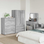 Kummut 2 tk hall sonoma 80 x 48 x 105 cm tehispuit