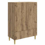 K&otilde;ide Artisan tamm 66 x 34,5 x 95 cm Tehispuit