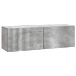 Rippuv TV kapp Betoonhall 98 x 31 x 30 cm Tehispuit