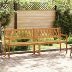 V&auml;libank Naturaalne 220 x 55,5 x 90 cm Tugev akatsiapuu