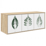 Seinale paigaldatav TV kapp HANAU 102 x 33 x 40 cm Sonoma tamm