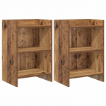 &Ouml;&ouml;kapid 2 pcs Vana puit 40 x 30 x 60 cm Tehispuit