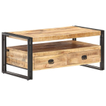 Kohvilaud, 100 x 55 x 45 cm, t&ouml;&ouml;tlemata mangopuit