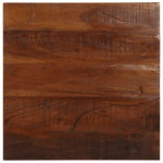 Lauaplaat, 40x40x3,8 cm, kandiline, taastatud puit