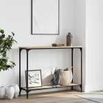 Konsoollaud, sonoma tamm, 101 x 30,5 x 75 cm, tehispuit