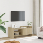 Telerikapp, sonoma tamm, 100 x 35 x 40 cm, tehispuit